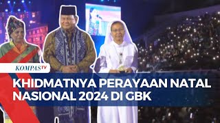 Momen Khidmat Perayaan Natal Nasional 2024, 11 Ribu Umat Hadir Penuhi GBK