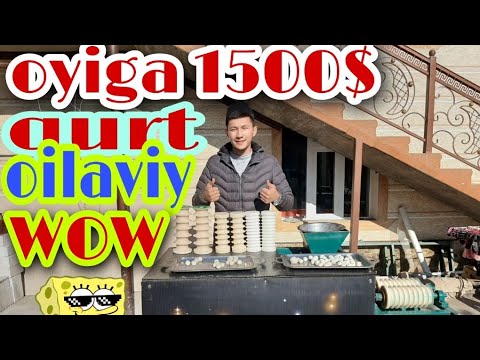 1500$ Qurut, (qurtop) isjlab chiqarish loixasida yangilik siliqledigon stanok @vaxabov1122