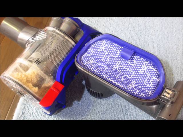 ダイソン DC35 吸引力の検証 - YouTube