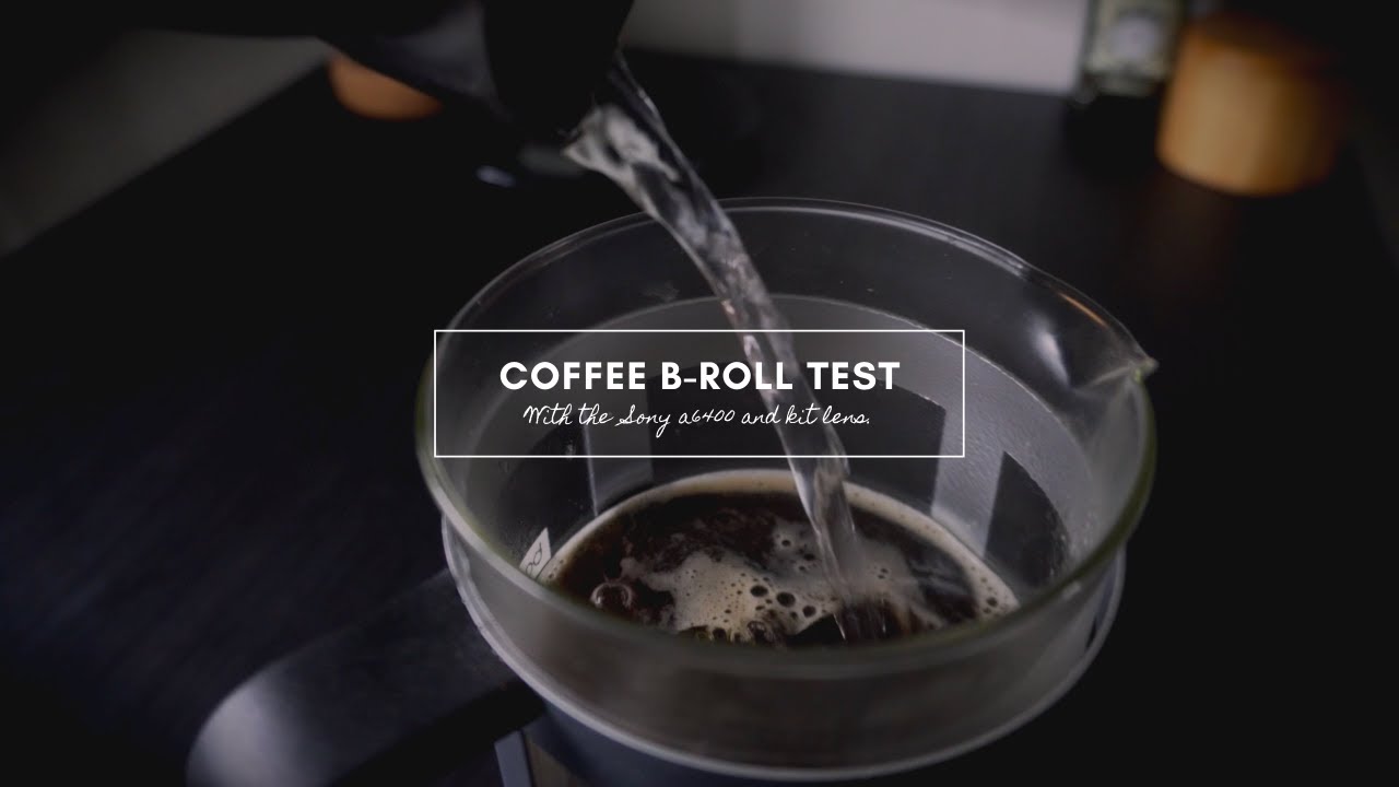 Coffee B-Roll Sony a6400 test