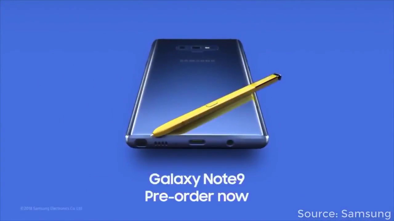 Samsung Galaxy Note 9 Official Full Trailer August 9th 2018