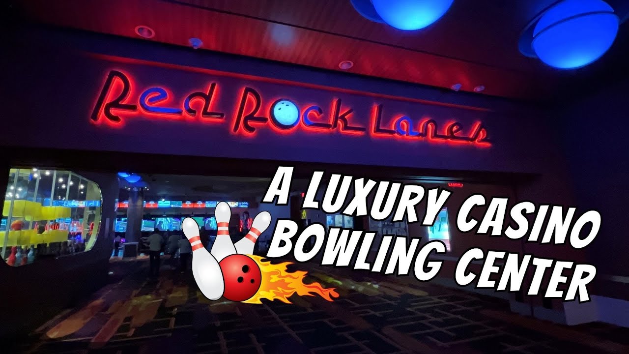 Luxury Bowling Center with Cosmic Design Red Rock Lanes at Red Rock