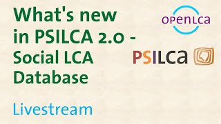 Webinar: What's new in PSILCA 2.0 -  Social LCA Database screenshot 5