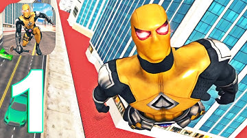 Grand Theft Superhero Gameplay Walkthrough Part 1 (IOS/Android)