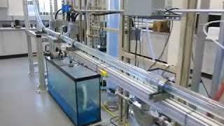 Test Horizontal well Gas Slugs (Slow Motion)