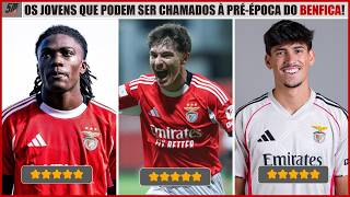 BENFICA 2026-27 ● OS JOVENS DA FORMAÇÃO QUE PODEM SER CHAMADOS À PRÉ-ÉPOCA DO BENFICA!