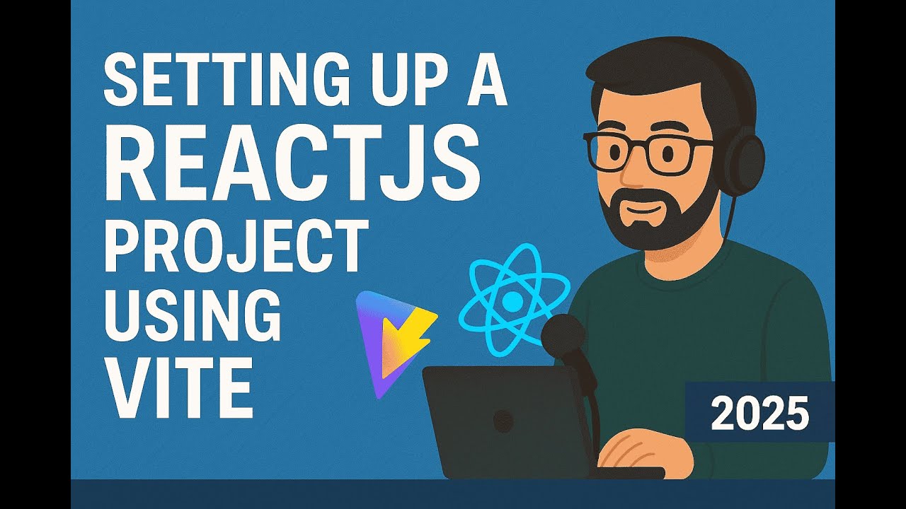React + Vite Setup 2025 — Full Beginner Guide (Step-by-Step) - YouTube