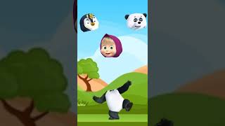 Masha And The Bear Match The Head Video For Kids Wrong Heads