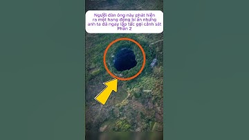 [P.2] Anh ấy phát hiện ra một hang động bí ẩn và lập tức gọi cảnh sát khi vào trong #shorts