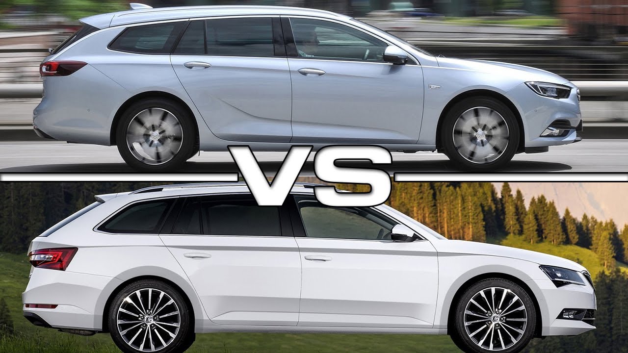 skoda octavia combi vs opel insignia