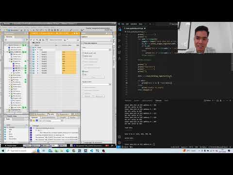Integrating TIA Portal with PLCSIM Advanced Modbus Communication via Python for Data Visualization!