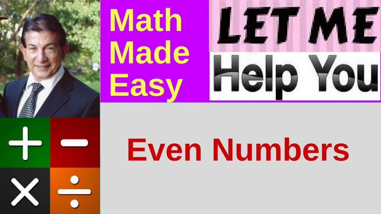 Even Numbers - YouTube