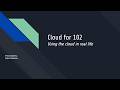 Cloud For Seniors - 102: Using the Cloud in Real Life