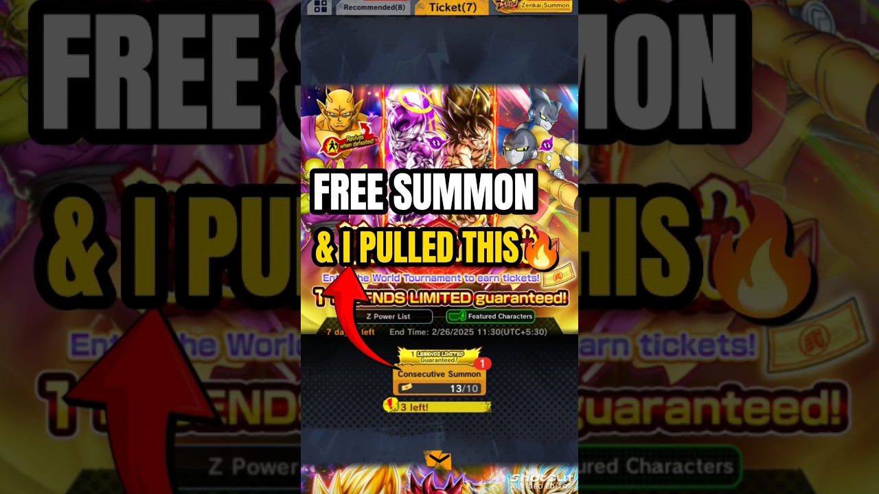 FREE 10x Summon & I Pulled THIS LF?! 🔥 