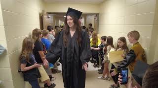 2023 Senior Walk through Boswell Elementary