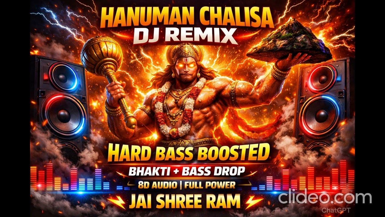 Hanuman Chalisa DJ Remix 2026 Hard Bass | Jai Jai Bajrangbali DJ Remix