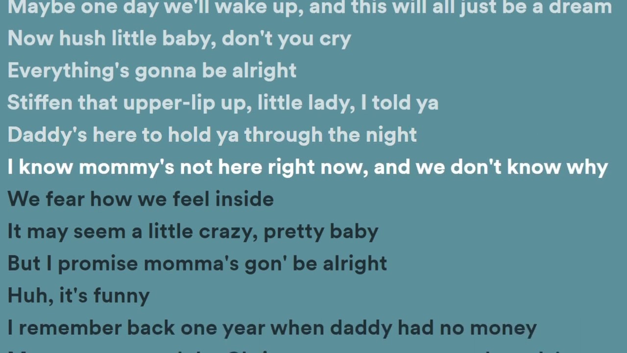 Lirik Lagu Mockingbird - Eminem - Ragam