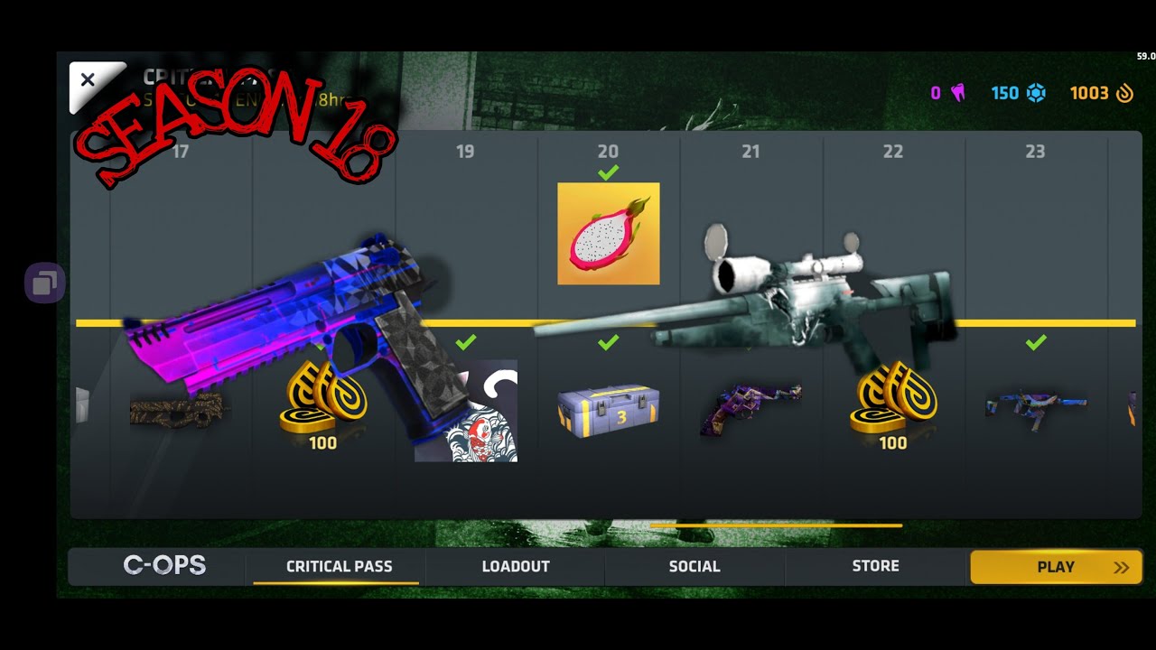 CRITICAL OPS - PASS SEASON 18