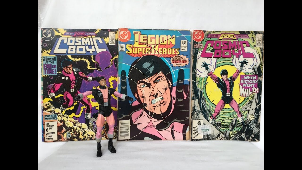 Cosmic Boy from DC Universe Classics by 2011 Mattel.