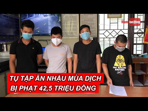 Video Đà Nẵng: Tụ tập ăn nhậu trong mùa dịch, nhóm thanh... - youtube