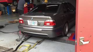 e39 530i 5 Speed Dyno