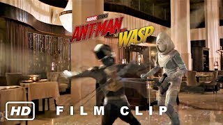 Ant-Man and the Wasp - Wasp vs Ghost Fight Scene (HD Movie Clip)
