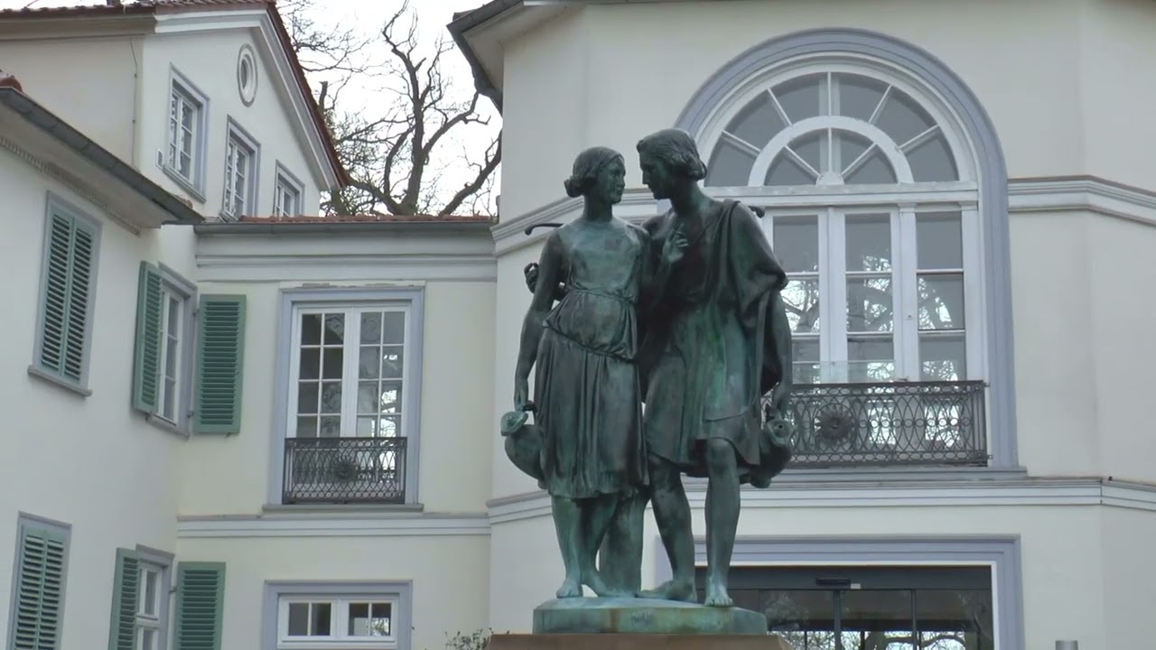 Kassel im Januar 26 Spaziergang im Park Schönfeld