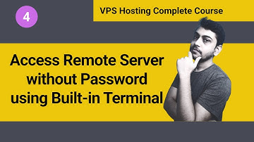 How to Setup SSH Key and Access VPS Hosting Remote Server using Built in Terminal (Hindi)
