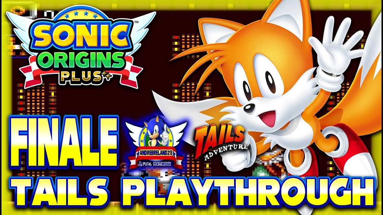 Sonic Origins Plus PS4 (1080p) - Tails Adventure with Tails Playthrough ...