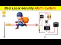 Best Laser Security Alarm System using 555 IC | Innovative Science Exhibition Project
