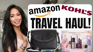 LONG HAUL FLIGHT ESSENTIALS! KOHL'S SAME DAY PICKUP, AMAZON TRAVEL HAUL & TORY BURCH UNBOXING! by A Heated Mess 6,717 views 2 months ago 18 minutes