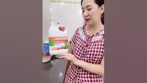 Nước Rửa Chén Công Nghệ Sinh Học Bell Home Có Gì Đặc Biệt
