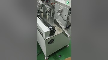 Fully auto back adhesive hook and loop tape winding cutting machine