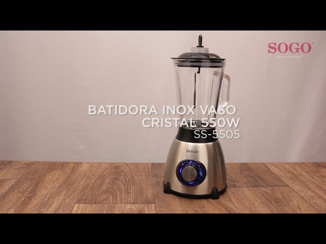 Batidora Vaso 1200W SOGO SS5525.-Centro Hogar Sánchez