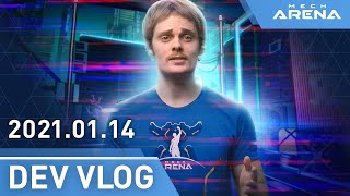 Mech Arena | Dev Vlog #1 | 2v2 Deathmatch, New Maps, Disc Launcher | 2021.01.14