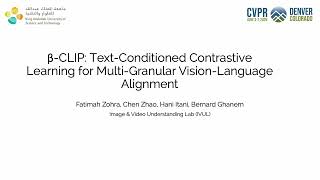 β-CLIP: Text-Conditioned Contrastive Learning for Multi-Granular Vision-Language Alignment