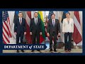 Secretary Rubio meets with Foreign Ministers from Estonia, Latvia and Lithuania