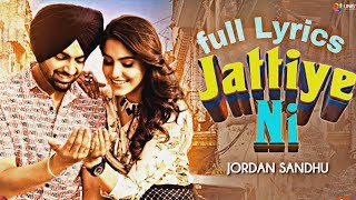 Celebrity Jattiye Ni / Jordan Sandhu / Full Lyrics video /🎵🎵 Wealth
