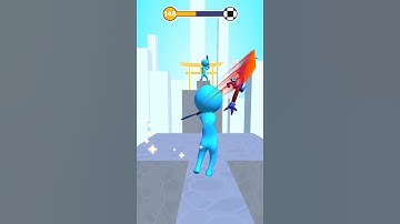 Sword play! ninja slice runner 3D🔪😜 gameplay video😍 | (Android iOS games)16 #shorts #swordplay