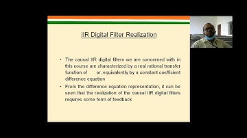 DSP L- 5  IIR filter Structures Direct Form