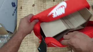 nike shoe bag orange