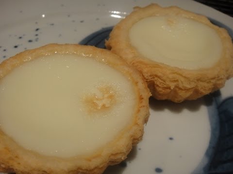 Flaky Hong Kong Style Puff Pastry Egg Tarts 酥皮蛋挞
