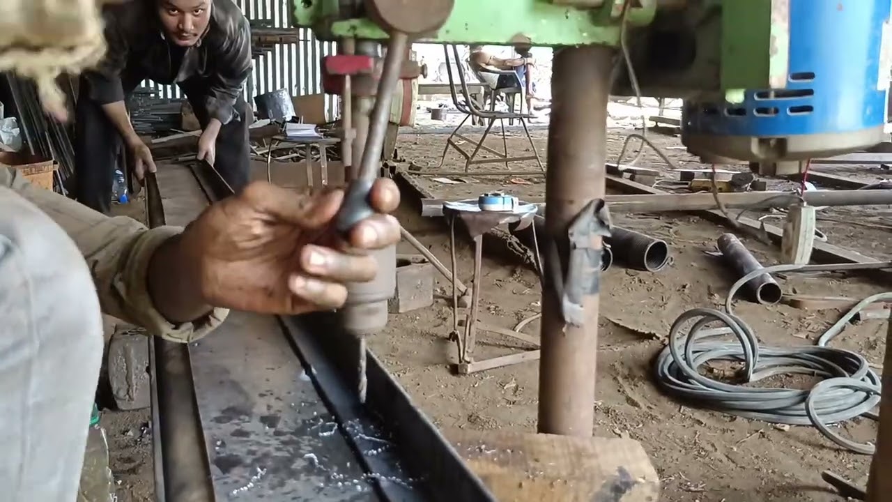 Rolling shutter lockplate making process 