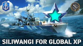 The BEST ship available for global? Siliwangi makes her case for best tier 7 Destroyer #wowslegends