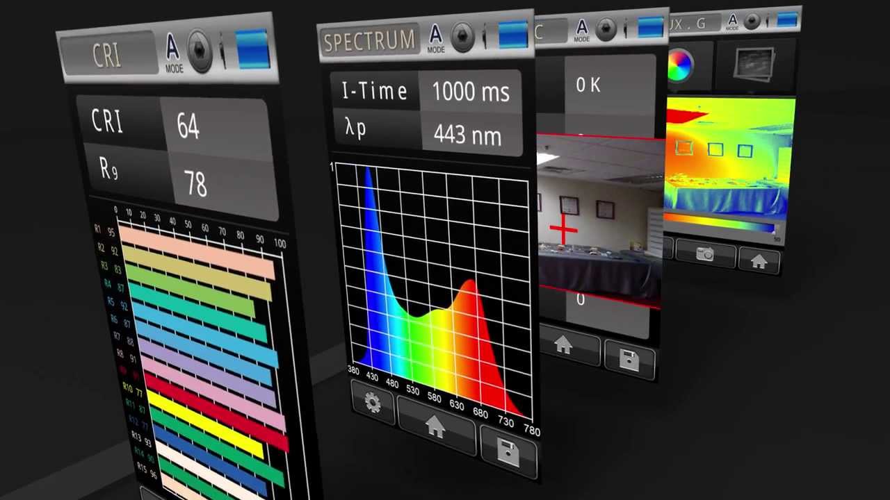 UPRtek MK350S Advanced Spectrometer - YouTube