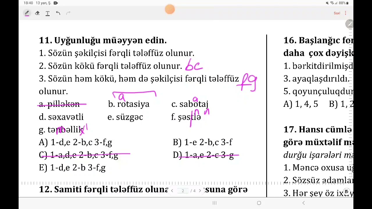 14.01.2024 Azərbaycan sınaq sualları (Hüseynov İsmayıl)