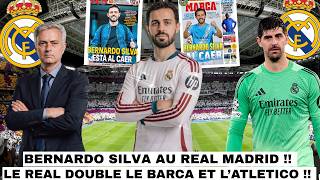 🚨OFFICIEL: BERNARDO ILVA ARRIVE AU REAL AVEC MOURINHO 🔥/ COURTOIS DEMANDE À TROUVER SON SUCCESSEUR !