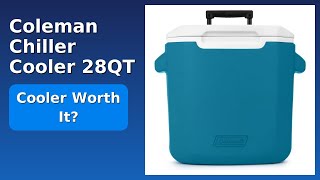 REVIEW (2026): Coleman Chiller Cooler 28QT. ESSENTIAL details.