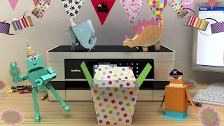 Let's create Party Packs with Brother Creative Center