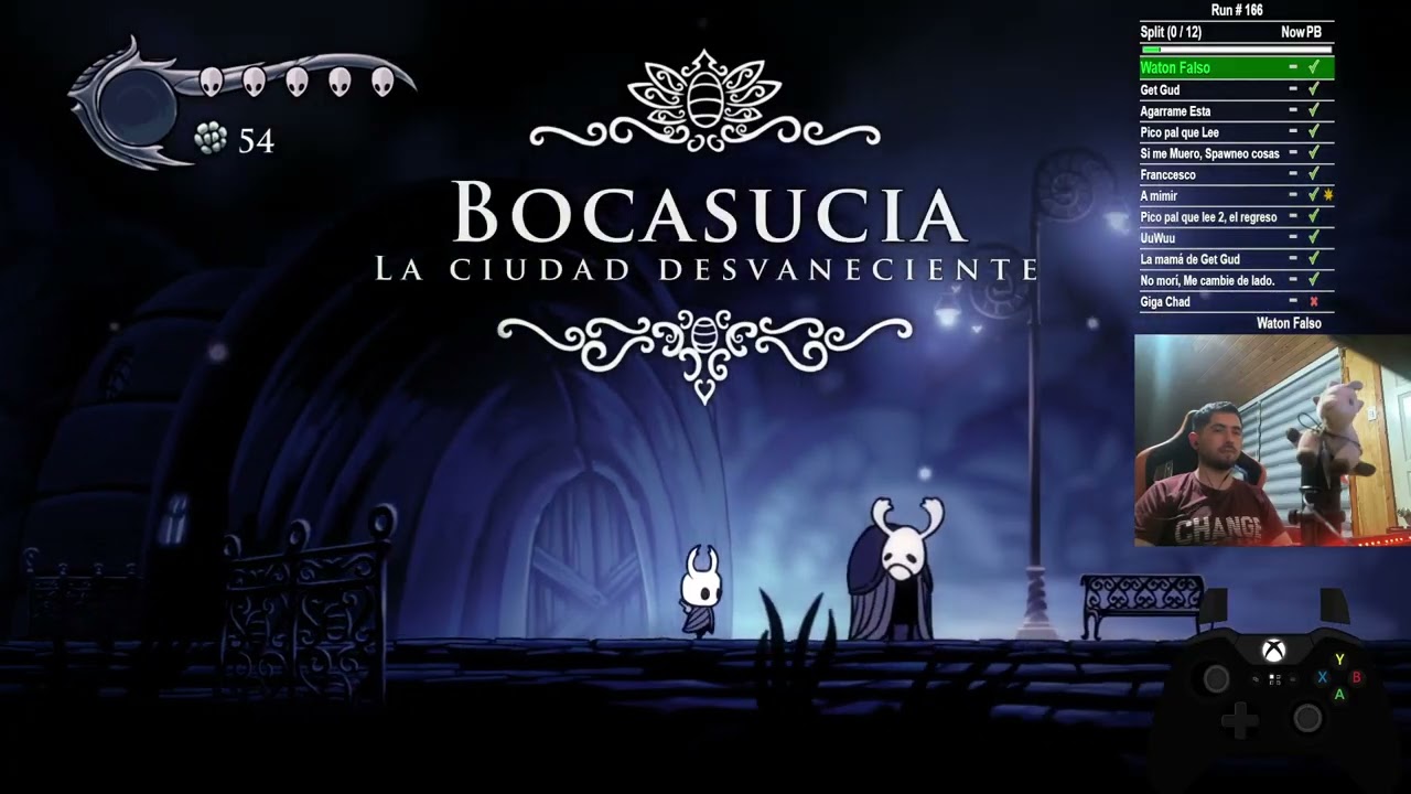 (for team hitless to validate) Hollow Knight No Hit Any% Zirob route (SPECIAL GUESTS; UNCLE LUCY)